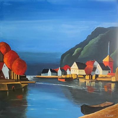 Les berges rouges 60x60 web